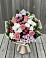 Букет цветов из: Альстромерии, Гвоздики, Розы и Хризантемы в Ульяновке