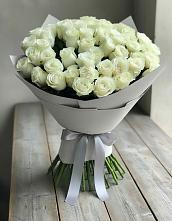 Букет 35 Белых роз в Ульяновке
