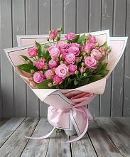Букет Розовый кустик в Ульяновке