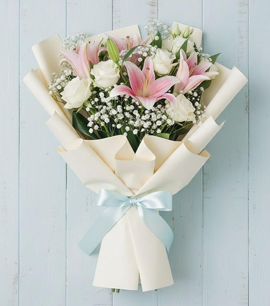 Букет цветов из: Лилии в Ульяновке