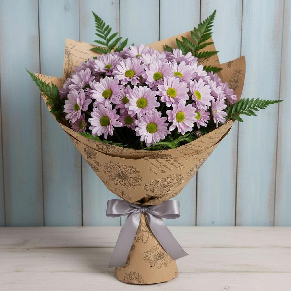 Букет цветов из: Хризантемы в Ульяновке