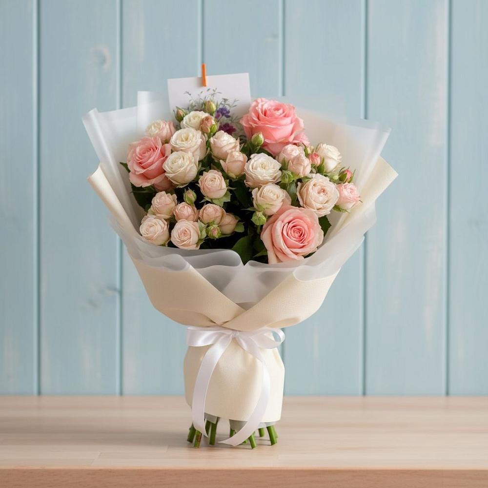 Букет цветов из: Розы в Ульяновке