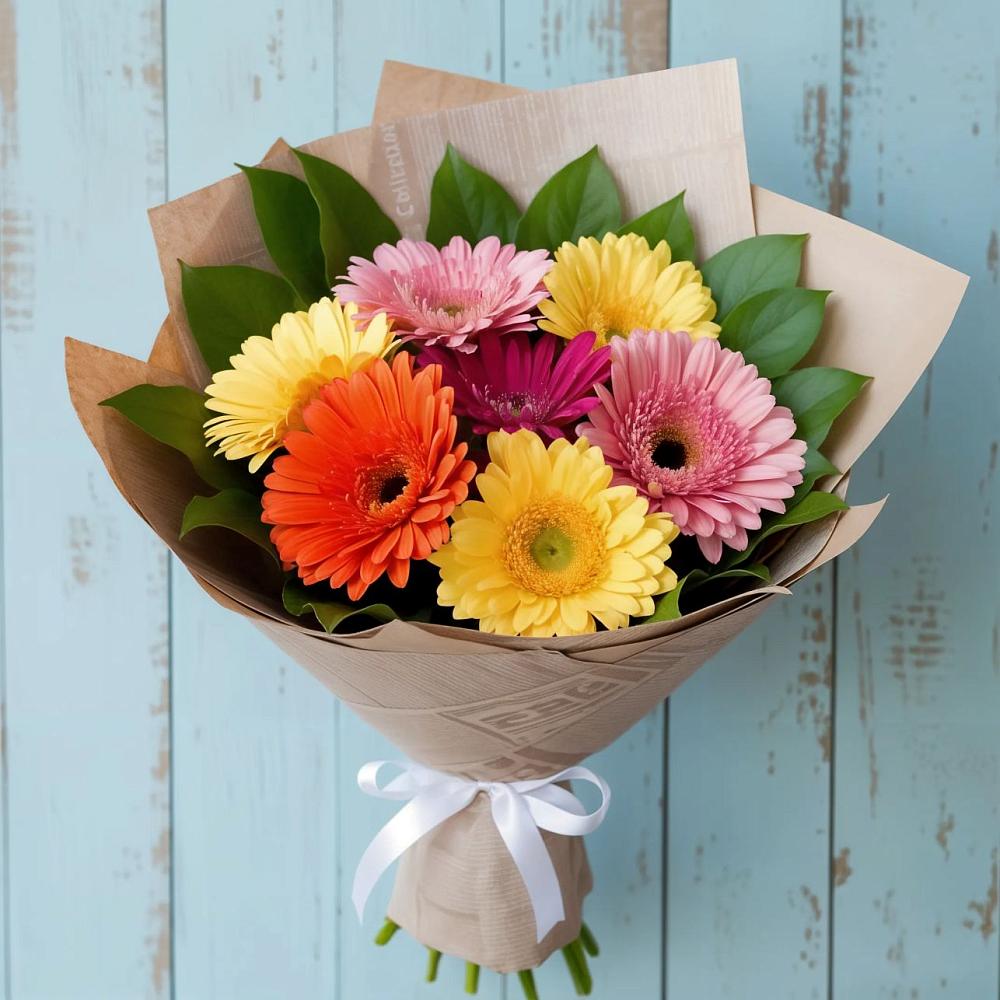 Букет цветов из: Герберы в Ульяновке