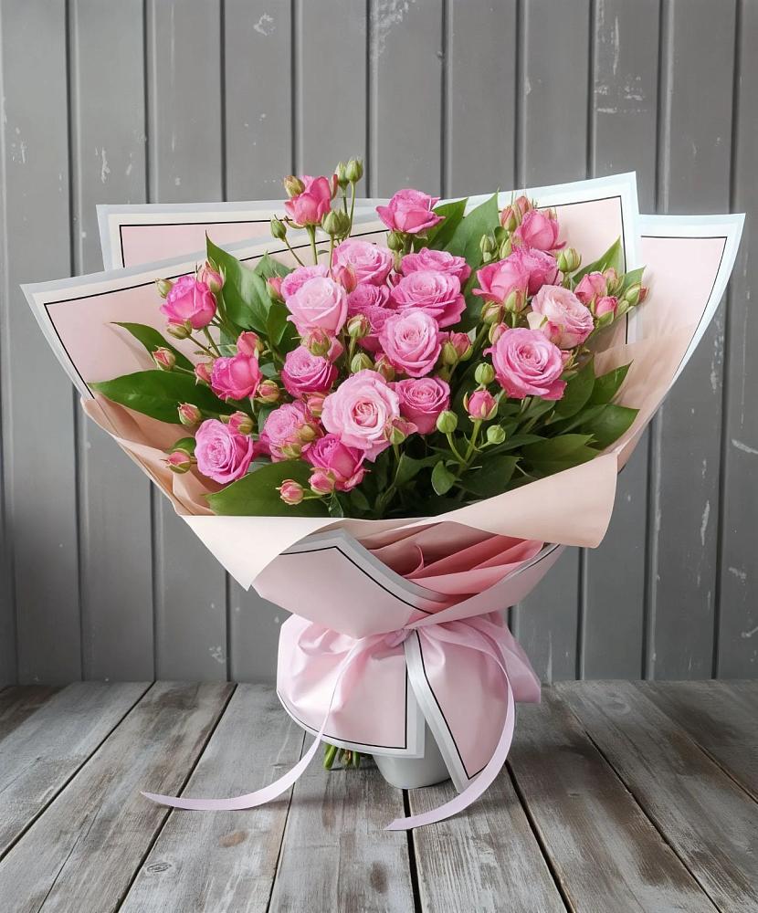 Букет Розовый кустик в Ульяновке