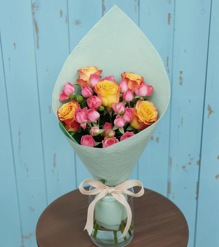 Букет цветов из: Розы в Ульяновке