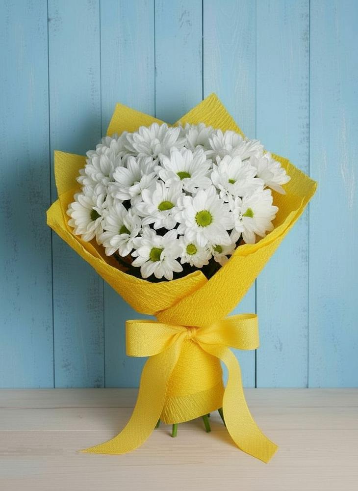 Букет цветов из: Хризантемы в Ульяновке