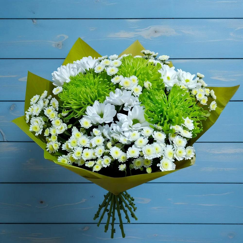 Букет цветов из: Хризантемы в Ульяновке