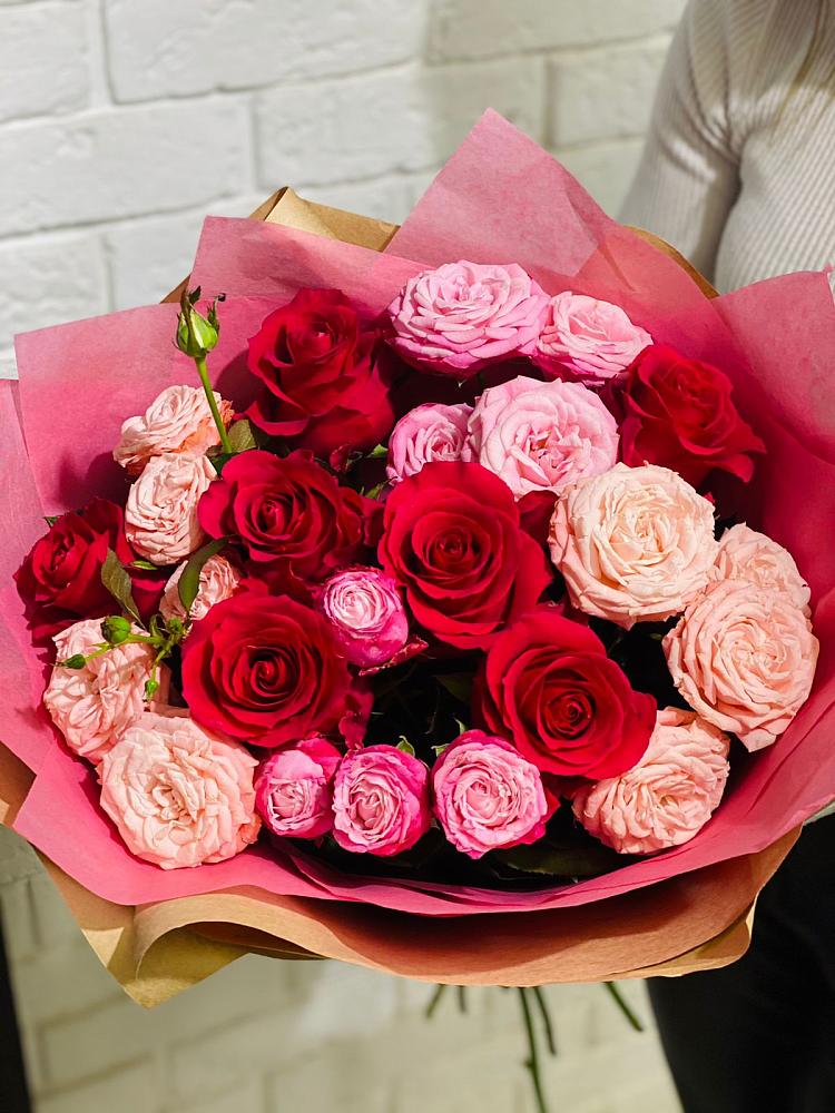 Букет цветов из: Розы в Ульяновке