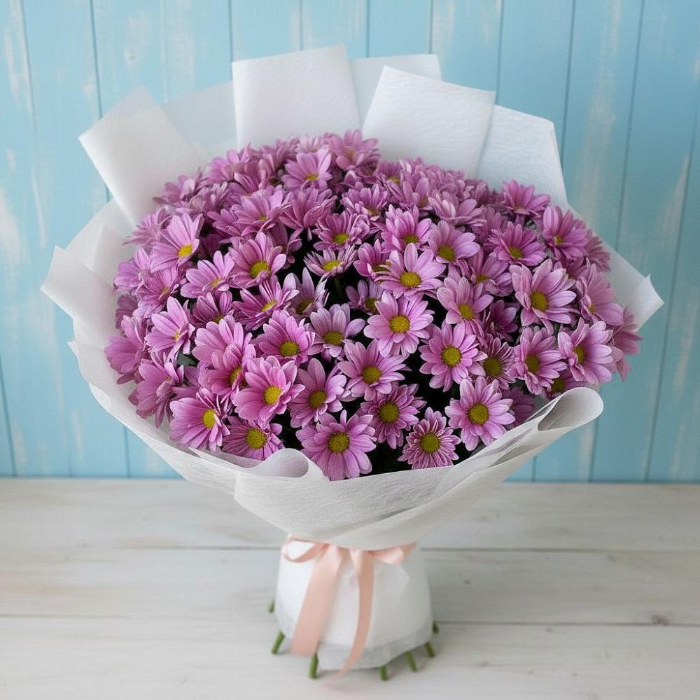 Букет цветов из: Хризантемы в Ульяновке