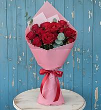 Букет цветов из:  Розы в Ульяновке