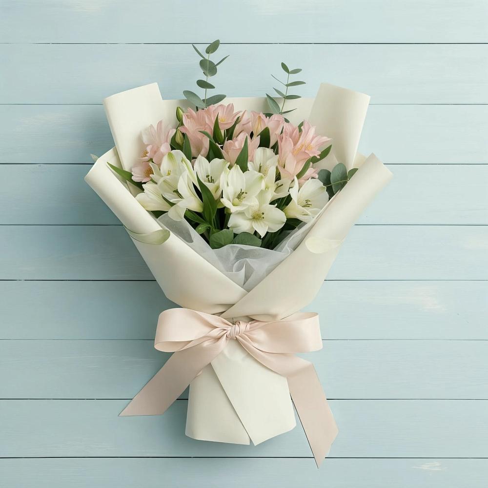 Букет цветов из: Альстромерии в Ульяновке