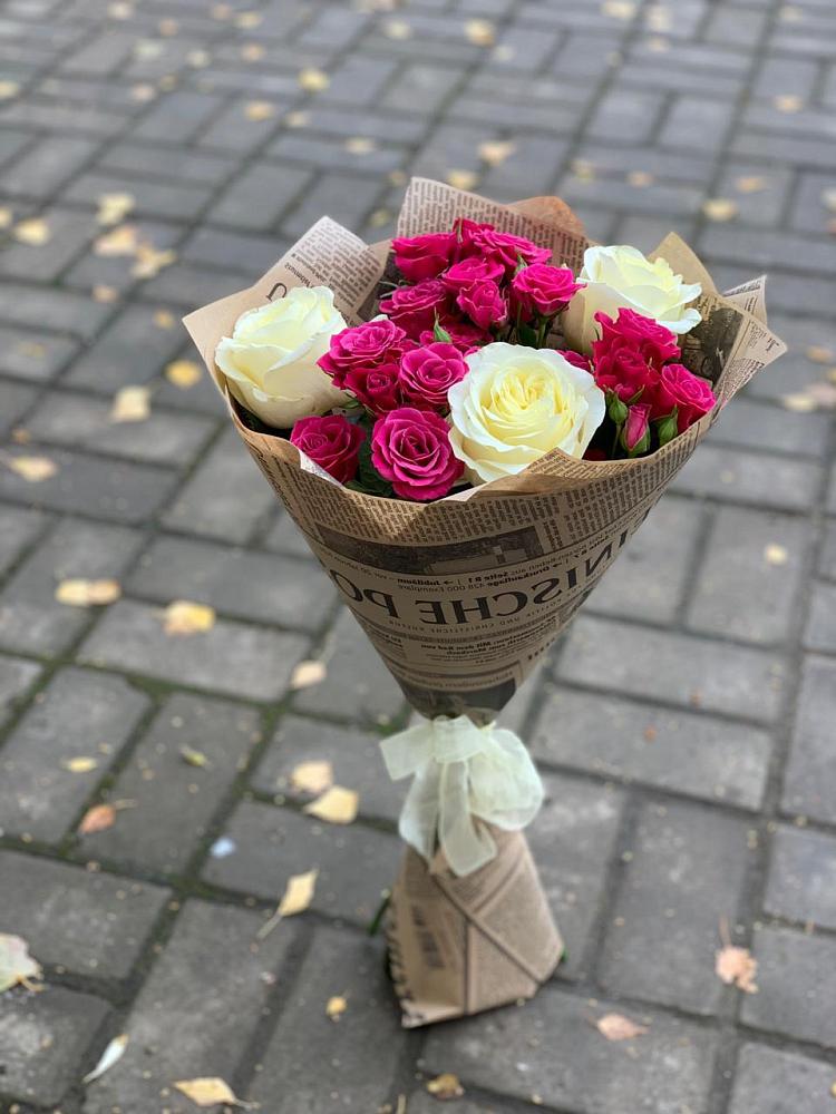 Букет цветов из: Розы в Ульяновке