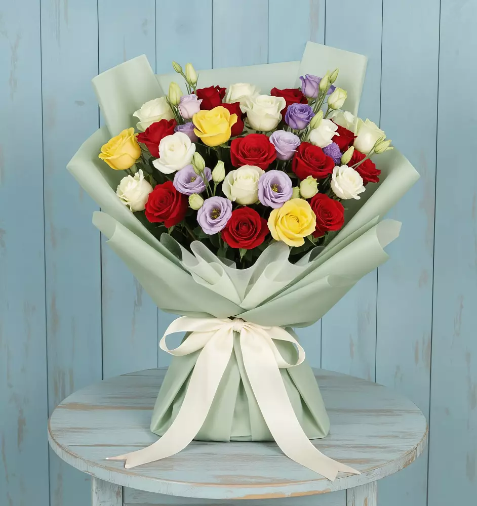 Букет цветов из: Розы в Ульяновке