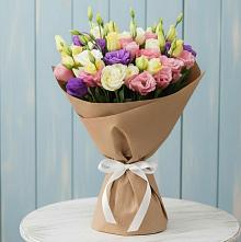 Букет цветов из:  Лизиантусы в Ульяновке