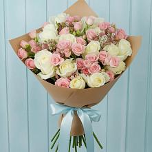 Букет цветов из:  Розы в Ульяновке