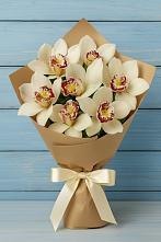 Букет цветов из:  Орхидеи и Розы в Ульяновке